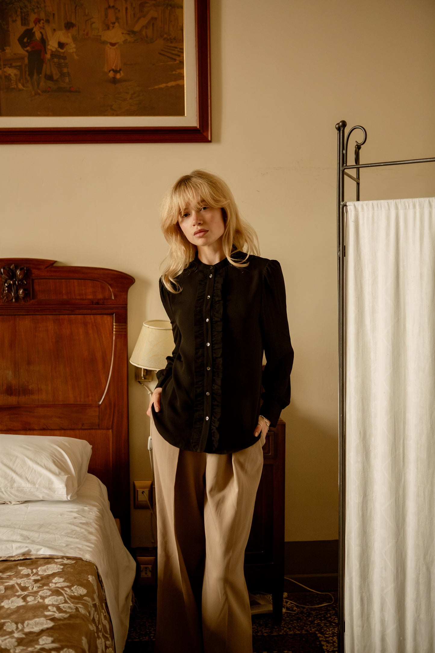Ethereal Ruffle Shirt