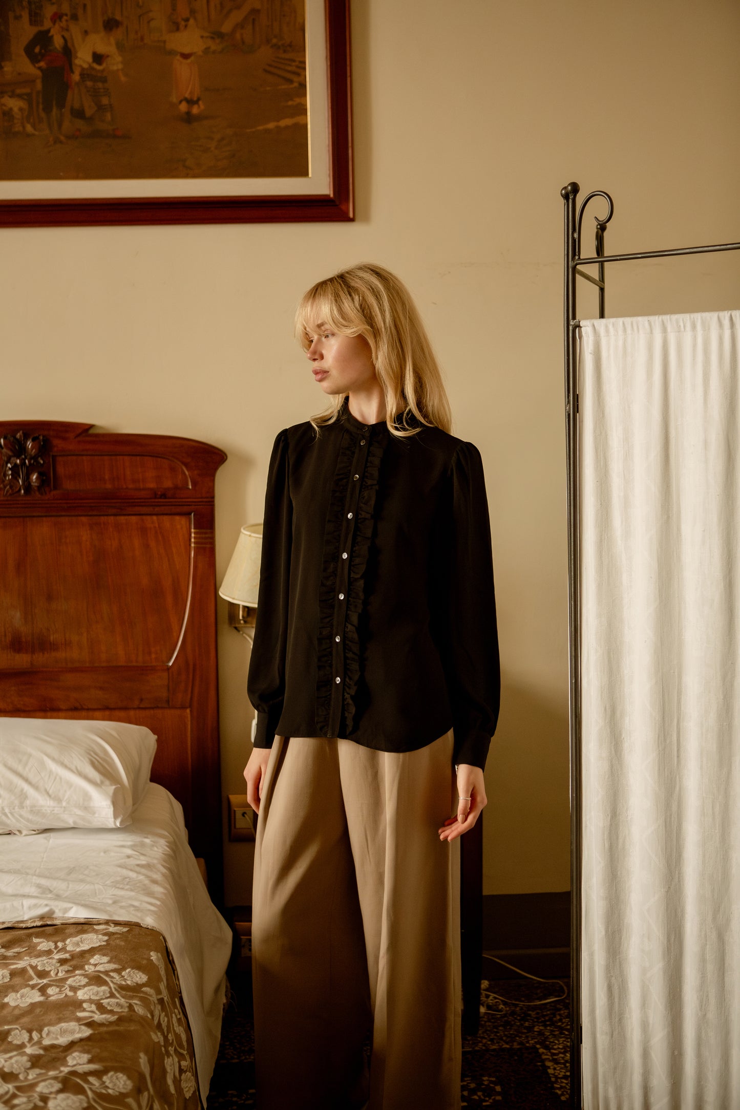 Ethereal Ruffle Shirt