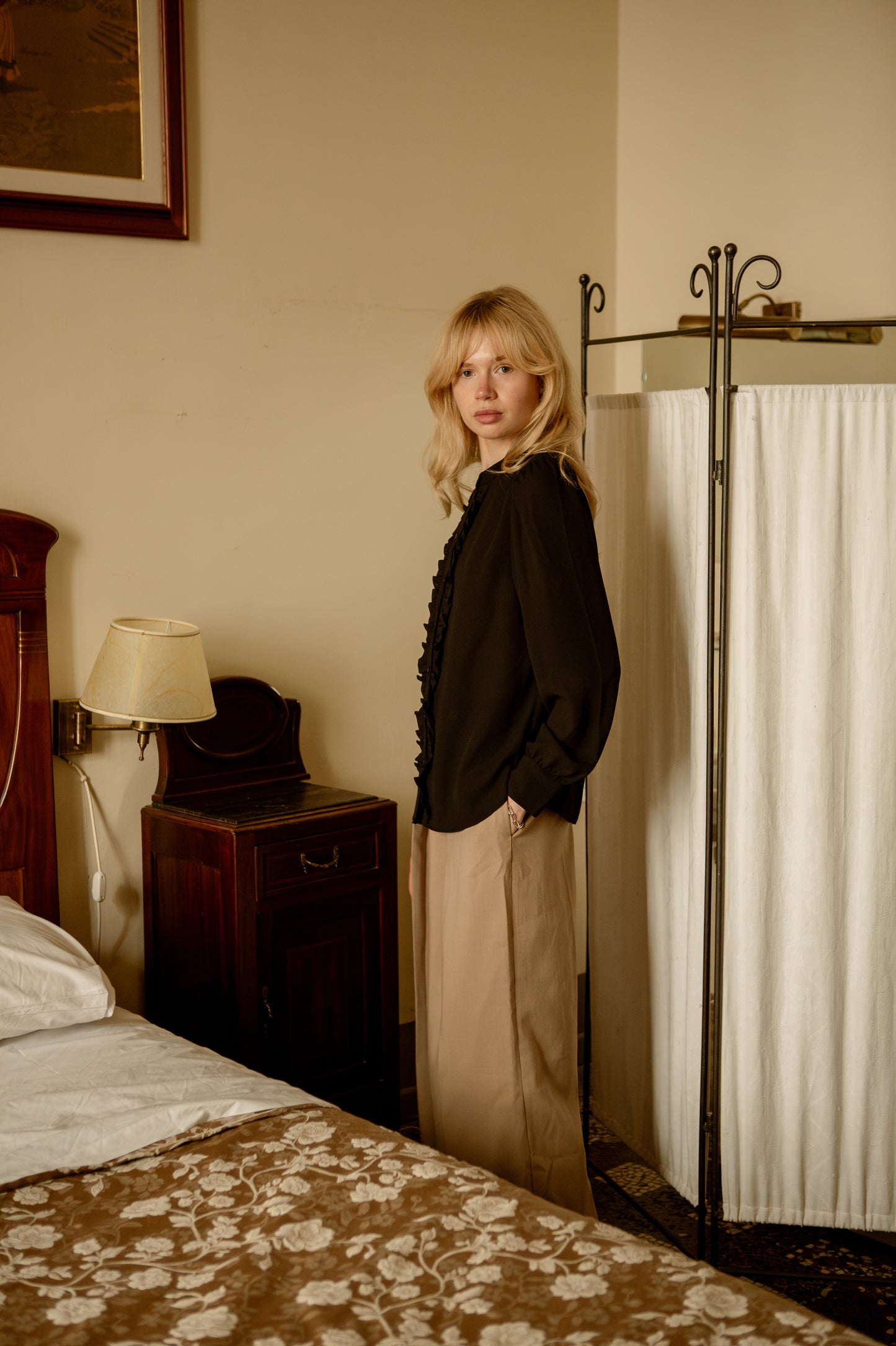 Ethereal Ruffle Shirt