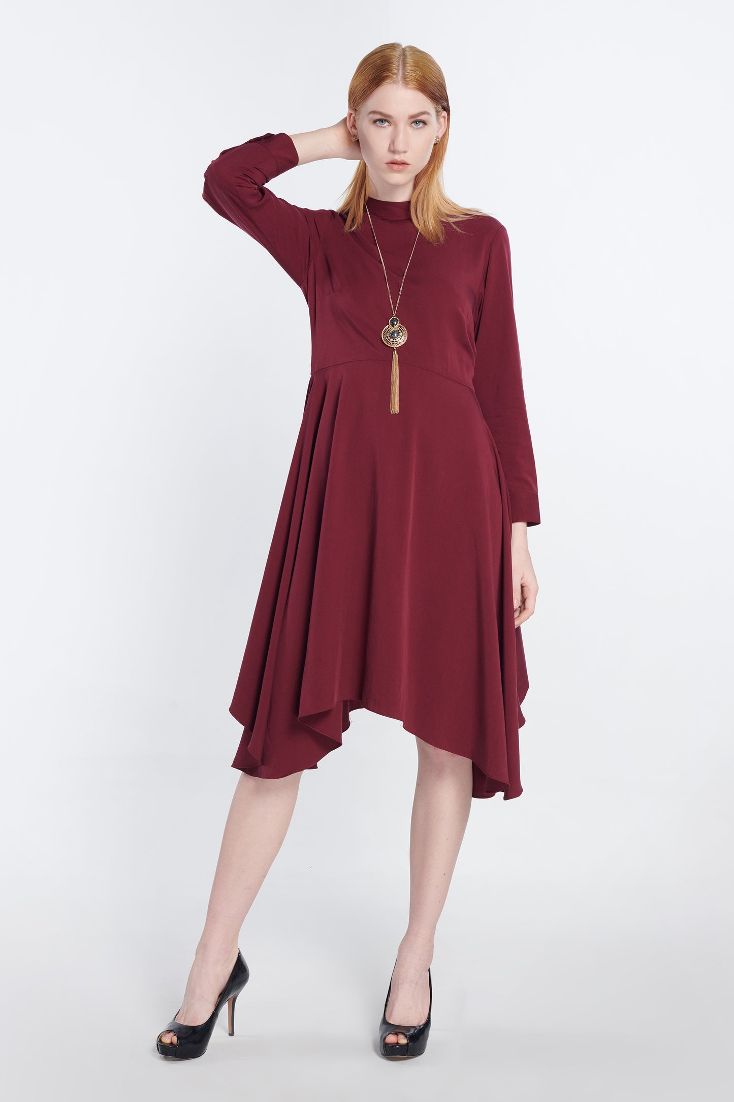 Queen of Her Destiny Midi Dress