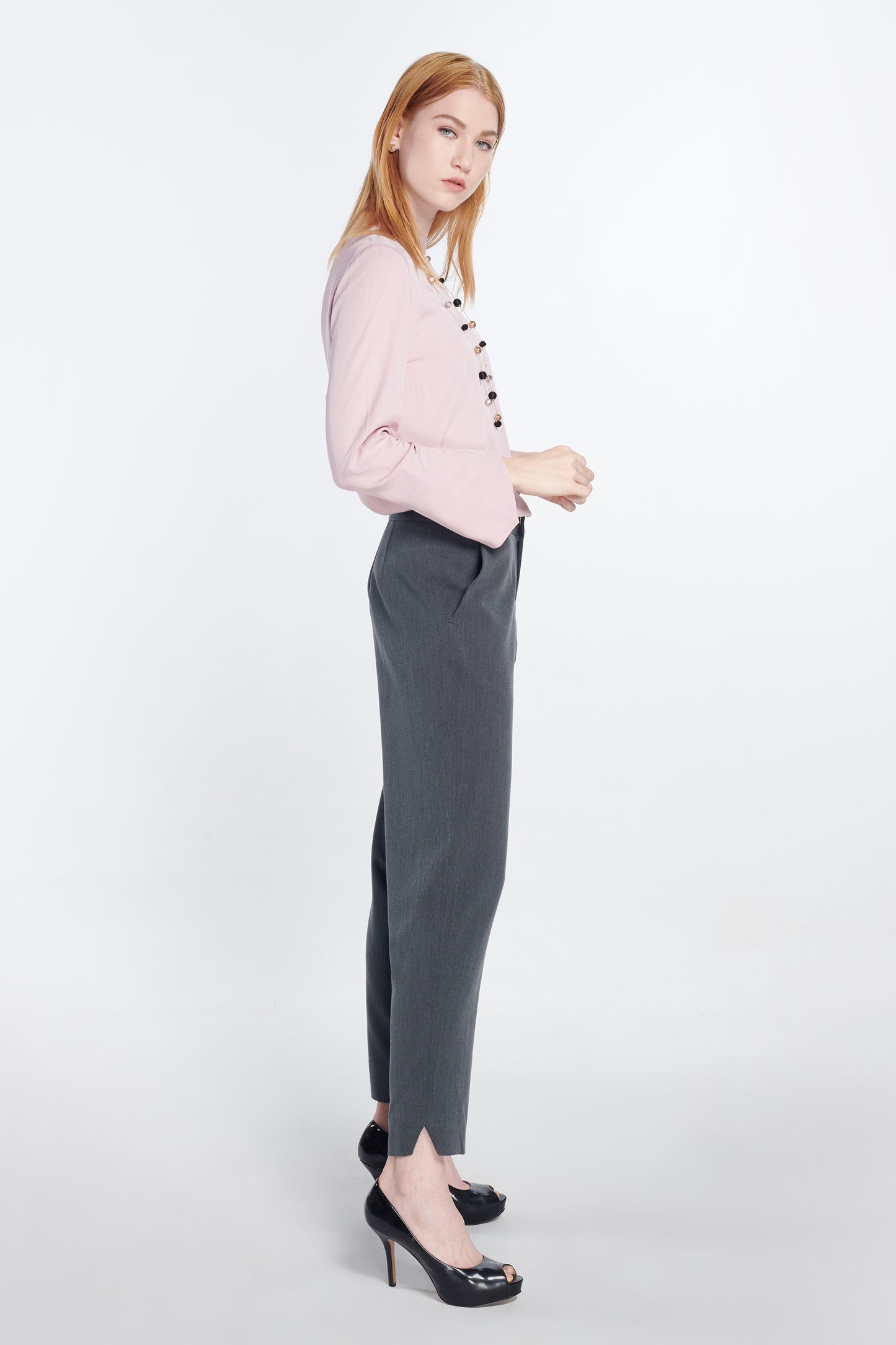 Secret Rose Flare Sleeve Blouse