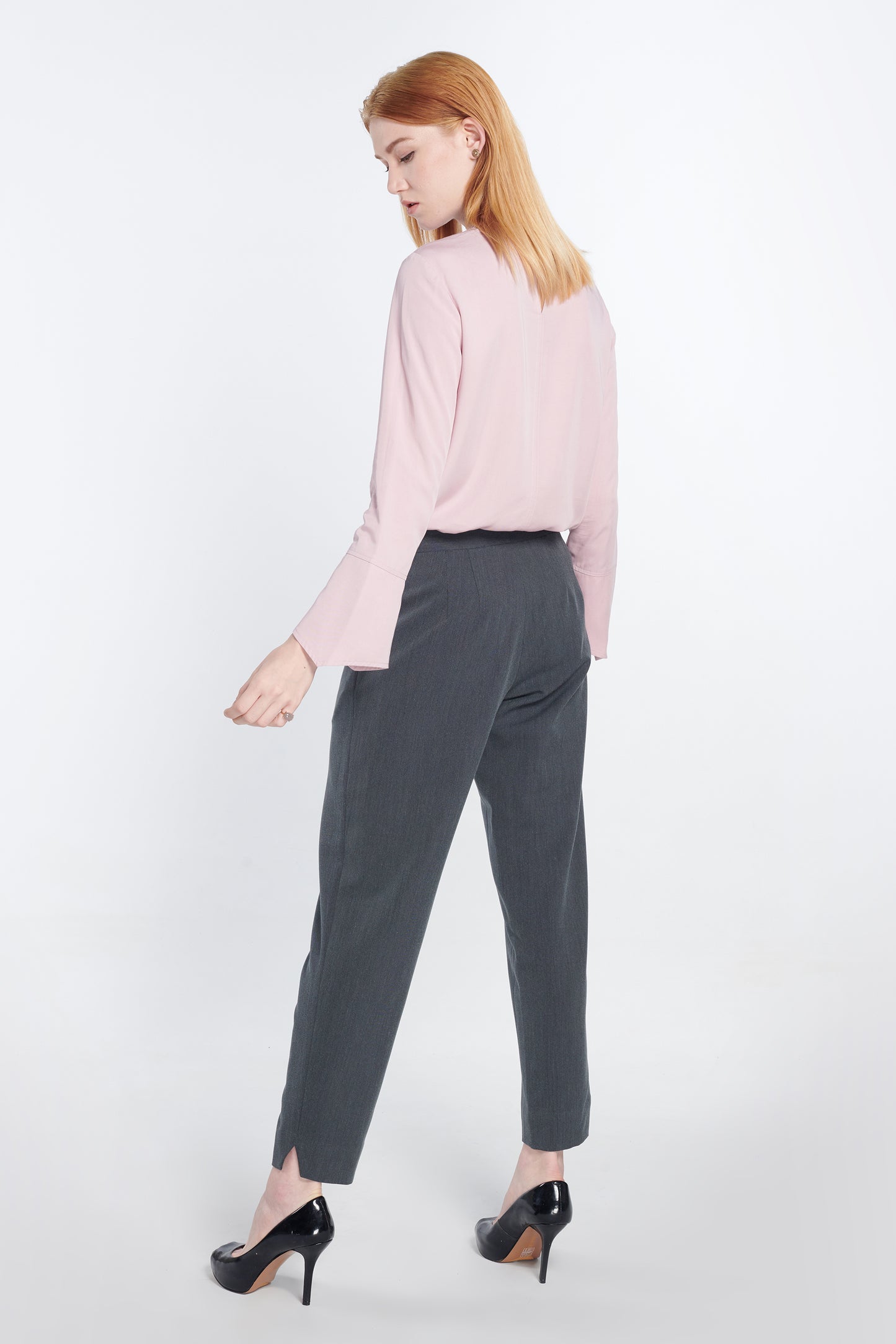 Secret Rose Flare Sleeve Blouse