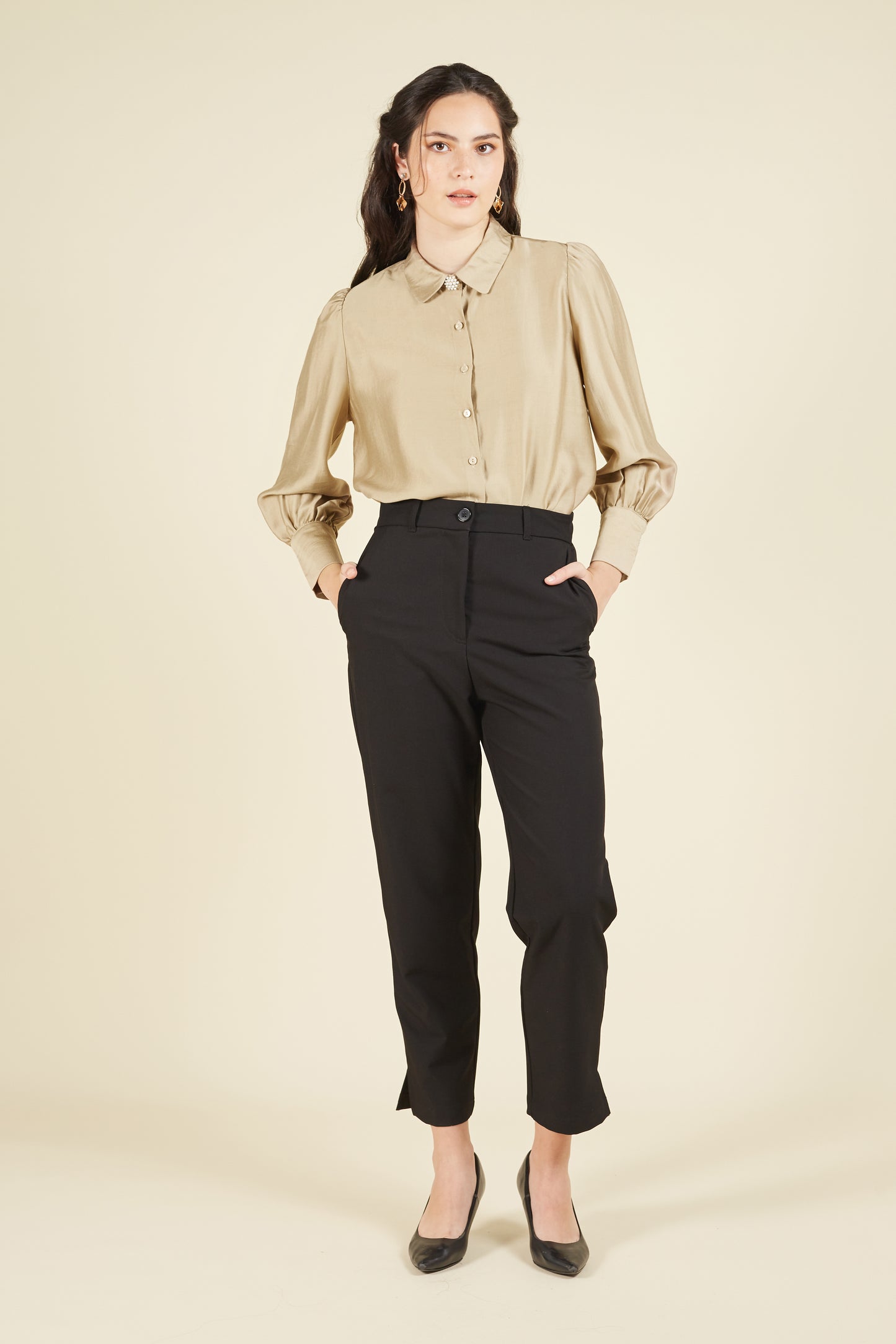 Grace Blouse with Speciality Buttons