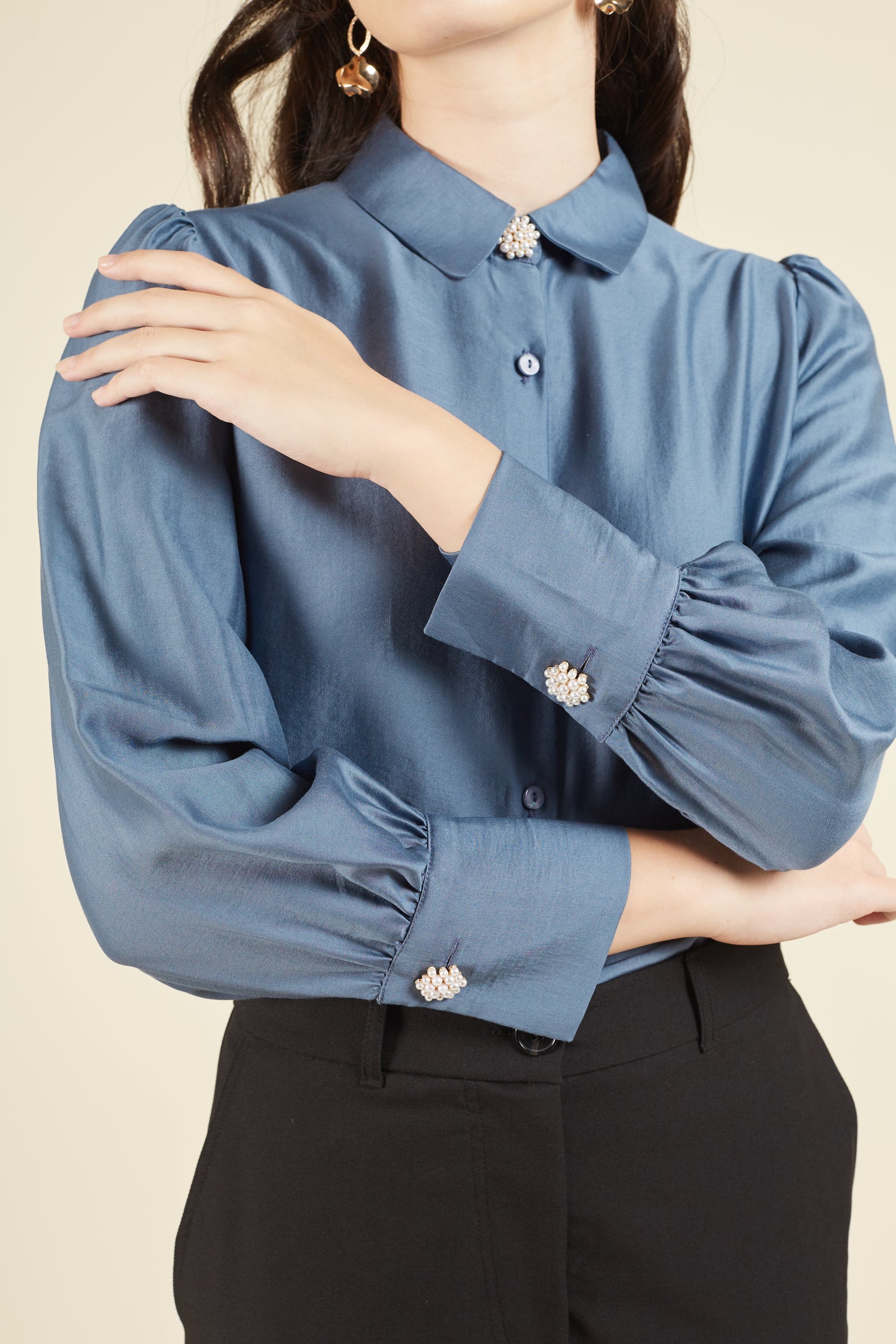 Grace Blouse with Speciality Buttons