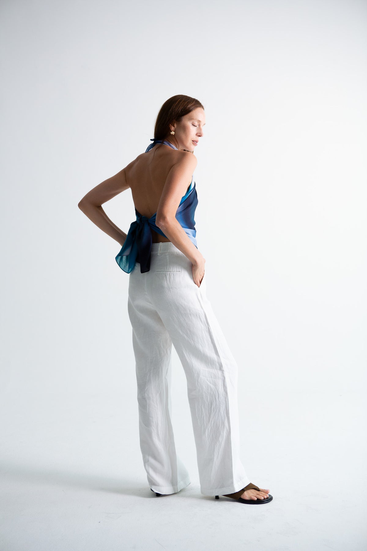 Blue Meridian Scarf