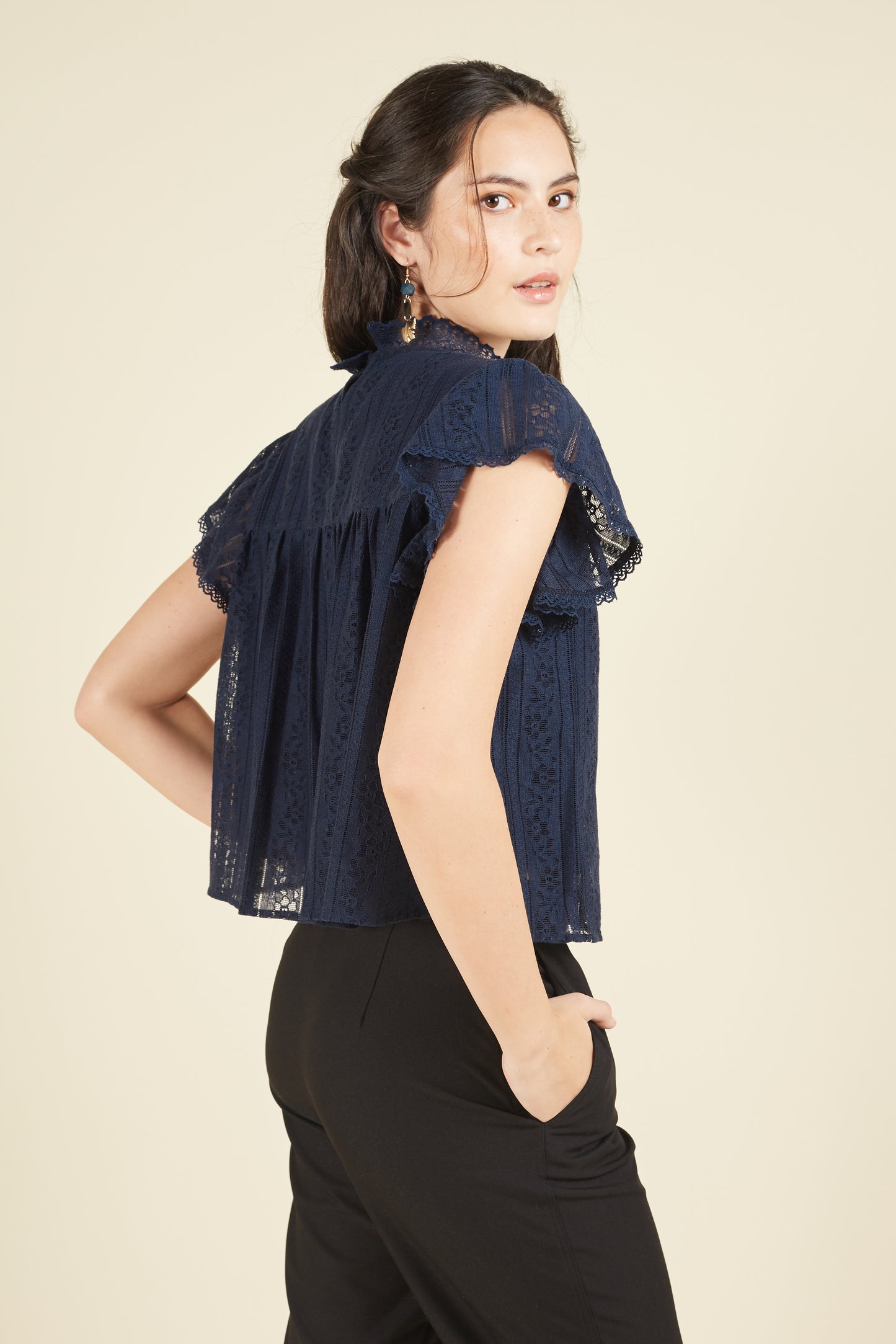 Athena Lace Blouse